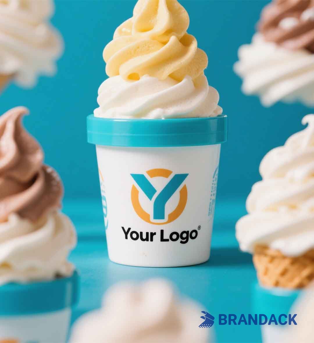 Branded Packaging for Ice Cream | Custom Ice Cream Pint Containers