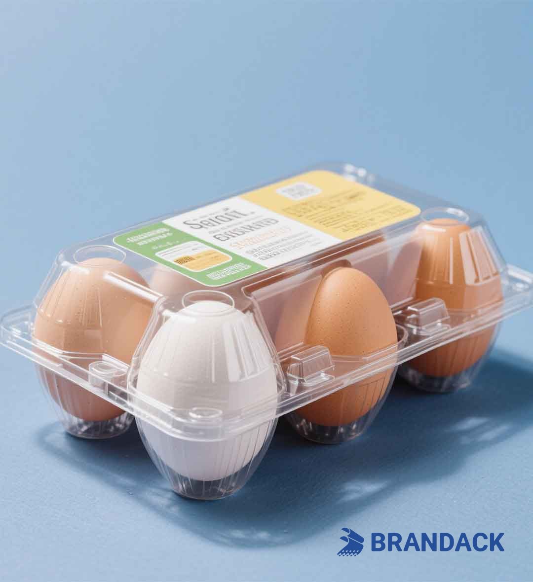 Half Dozen Cardboard Paper Egg Cartons 6 Pack Empty for Packaging
