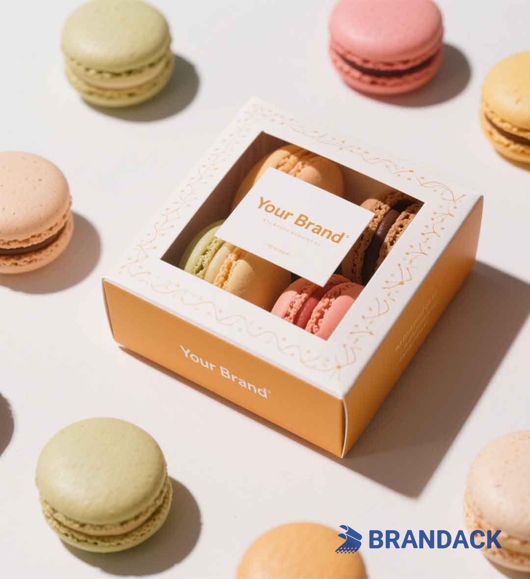 Custom Personalized Macaron Packaging Boxes Bulk Factory Supplier