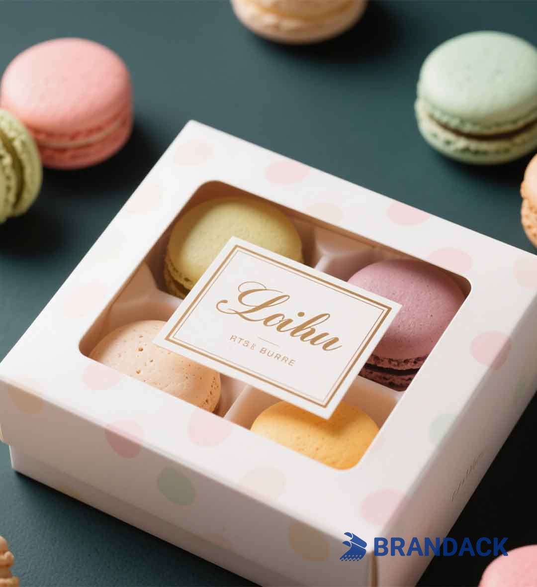 Custom Personalized Macaron Packaging Boxes Bulk Factory Supplier