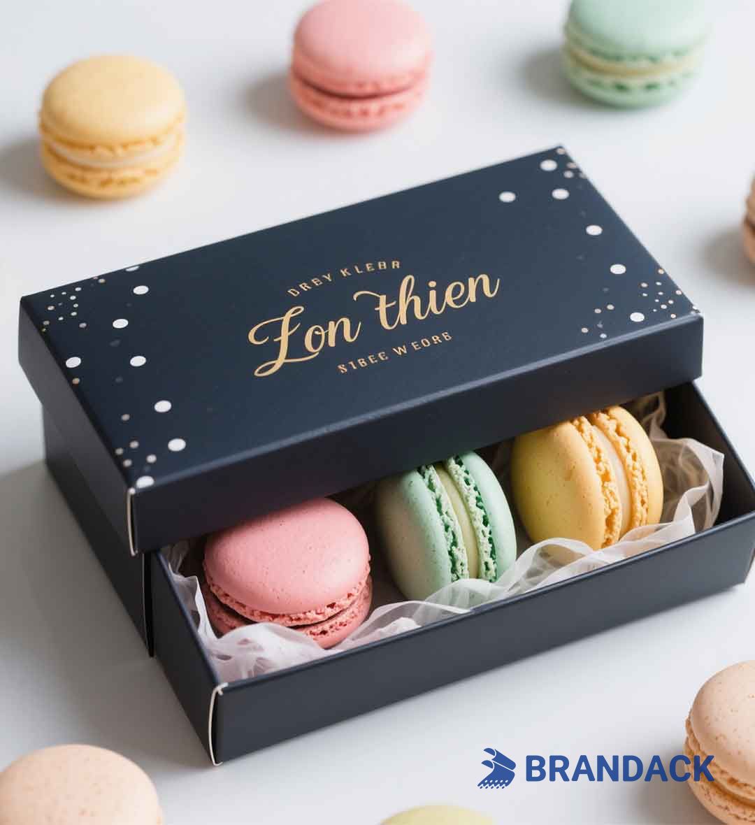 Custom Personalized Macaron Packaging Boxes Bulk Factory Supplier