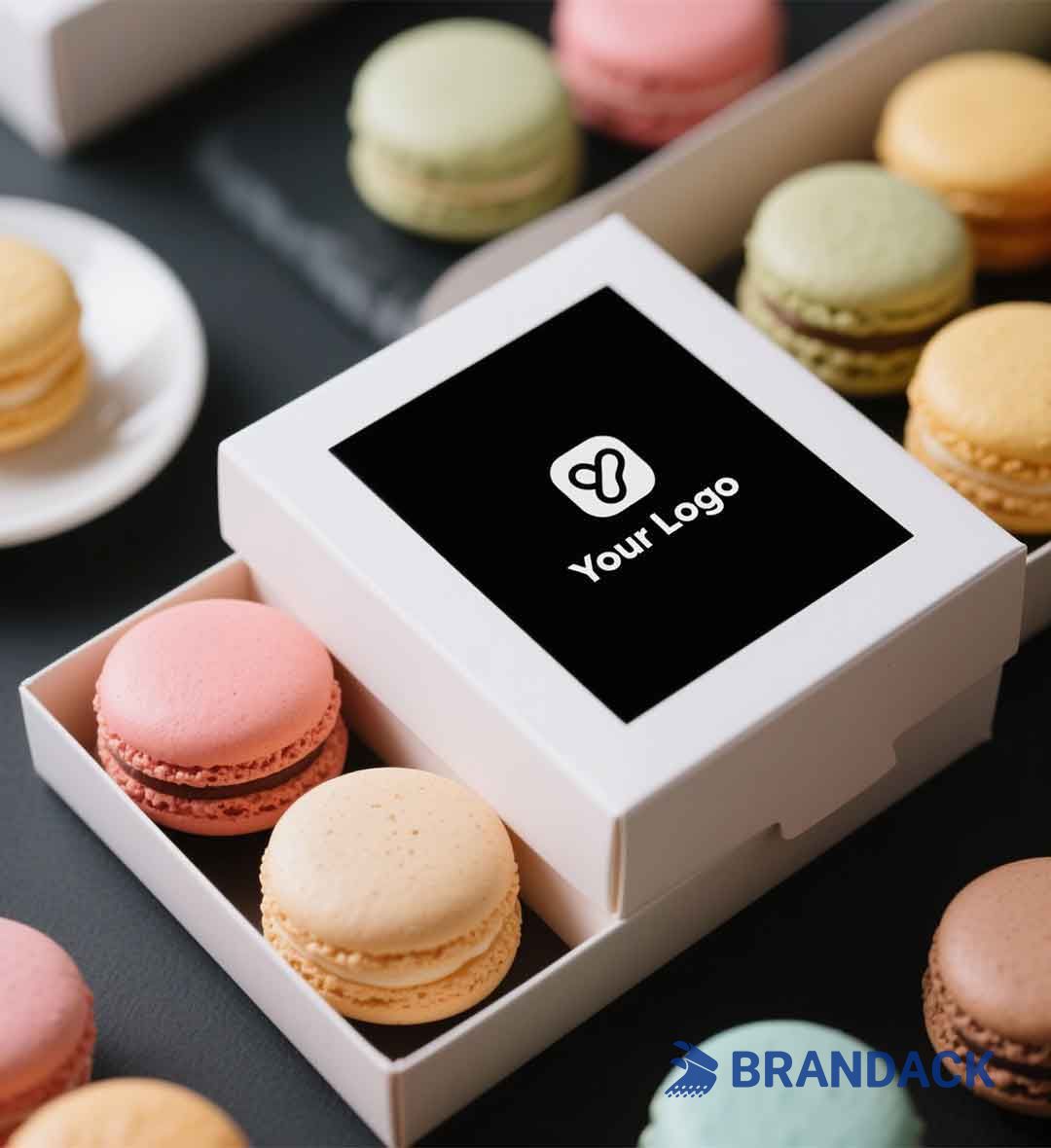 Custom Personalized Macaron Packaging Boxes Bulk Factory Supplier