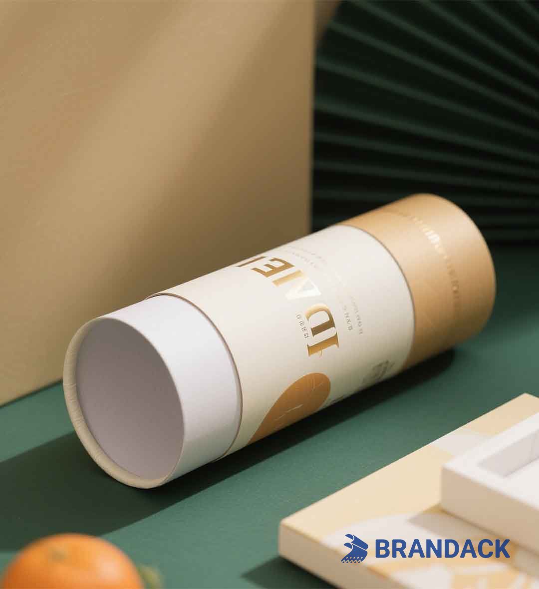 Custom Paper Tube Packaging Boxes | Cardboard Candle Tube Packaging