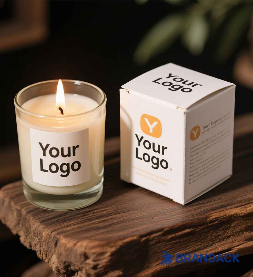 Custom Rigid Personalized Candle Packaging Boxes Wholesale Supplier