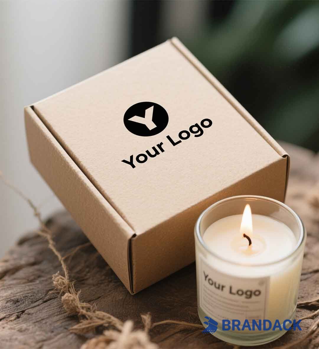 Custom Rigid Personalized Candle Packaging Boxes Wholesale Supplier