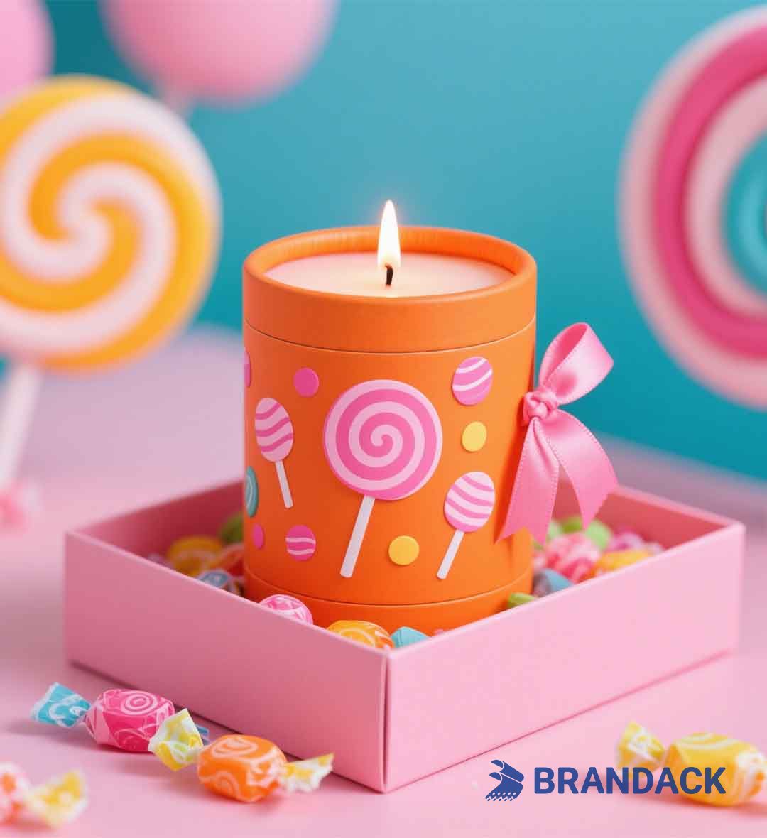 Custom Rigid Personalized Candle Packaging Boxes Wholesale Supplier