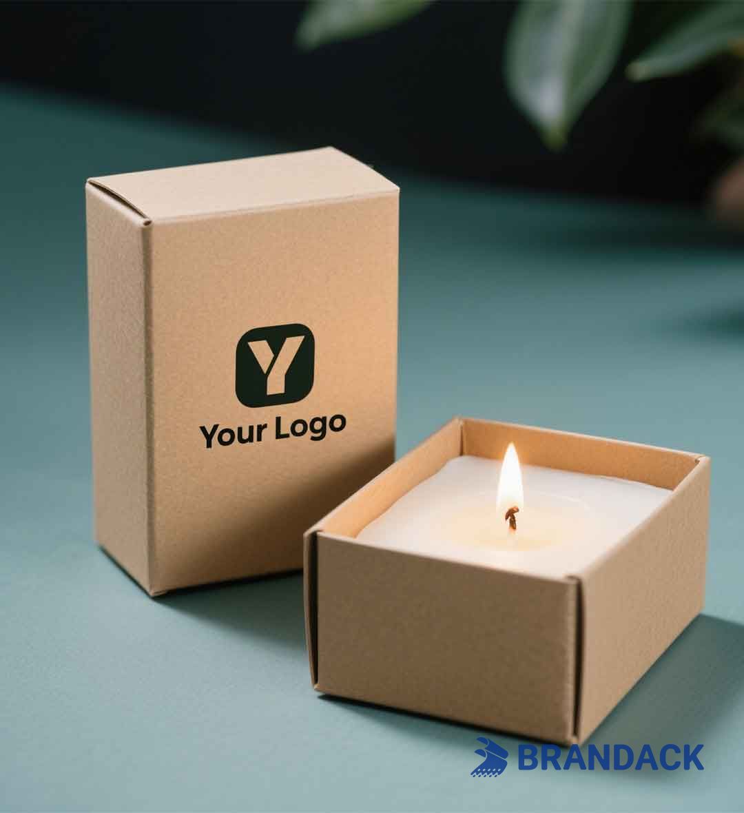 Custom Rigid Personalized Candle Packaging Boxes Wholesale Supplier