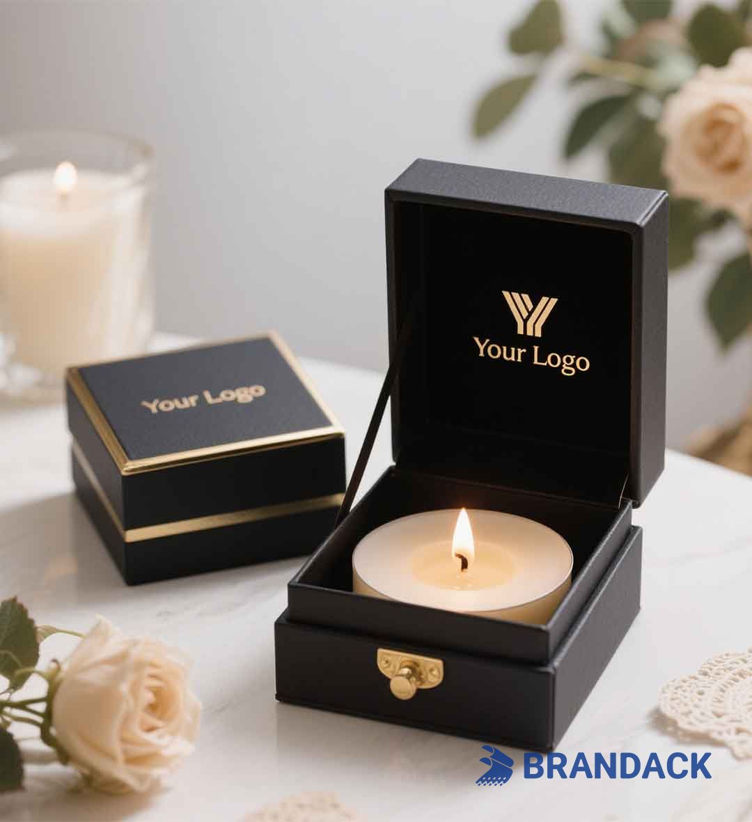 Luxury Personalized Candle Packaging Boxes Custom with Inserts Wholesale