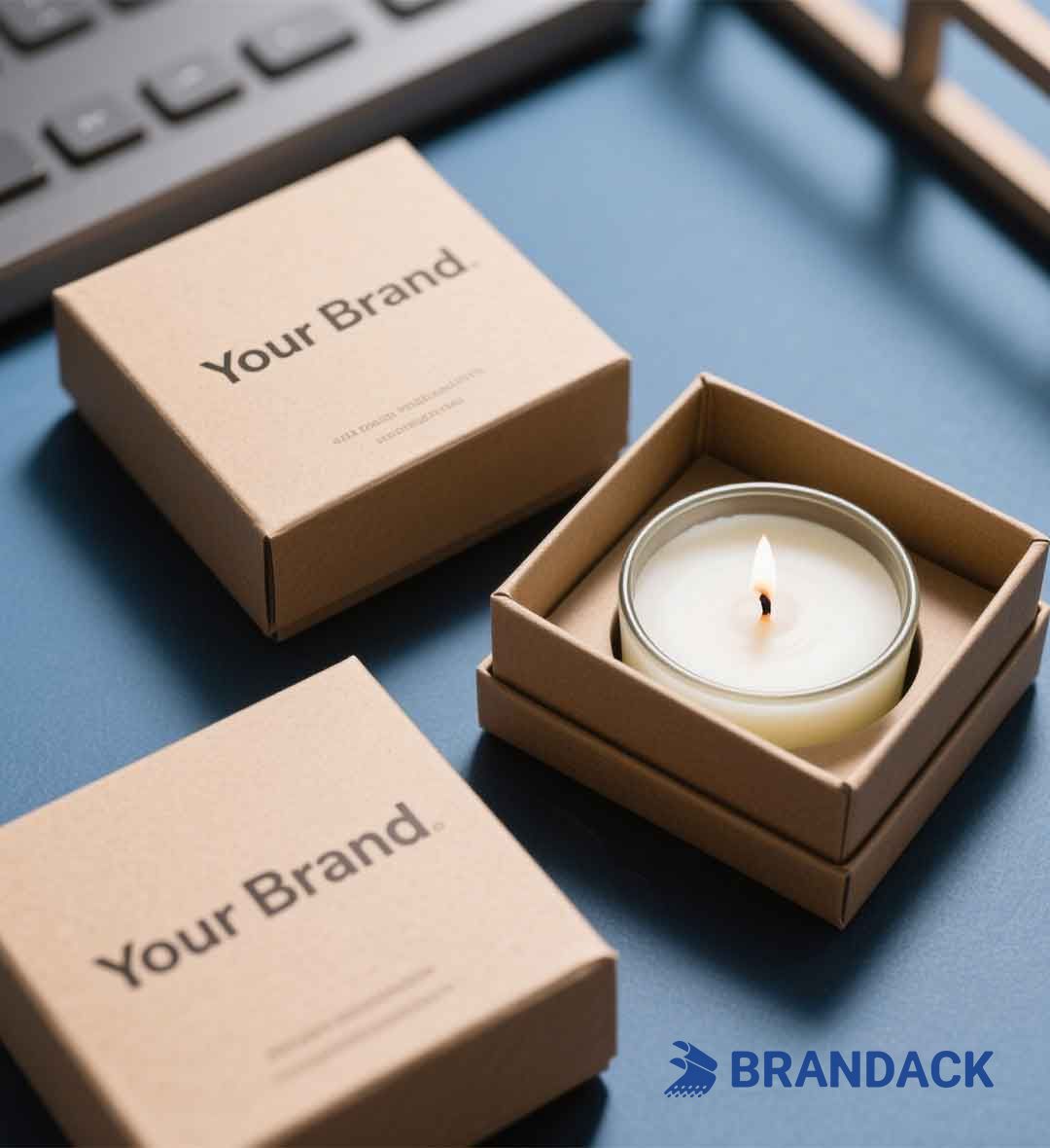 Luxury Personalized Candle Packaging Boxes Custom with Inserts Wholesale