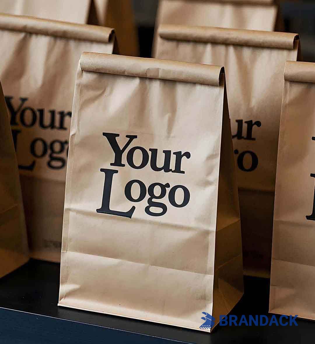 Custom Brown Paper Bags