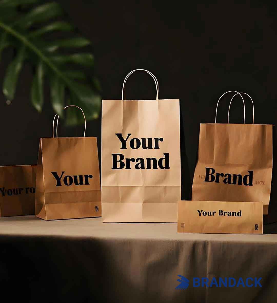 Custom Brown Paper Bags