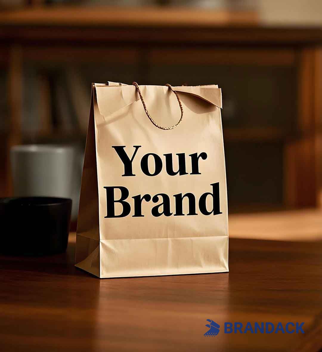 Custom Brown Paper Bags