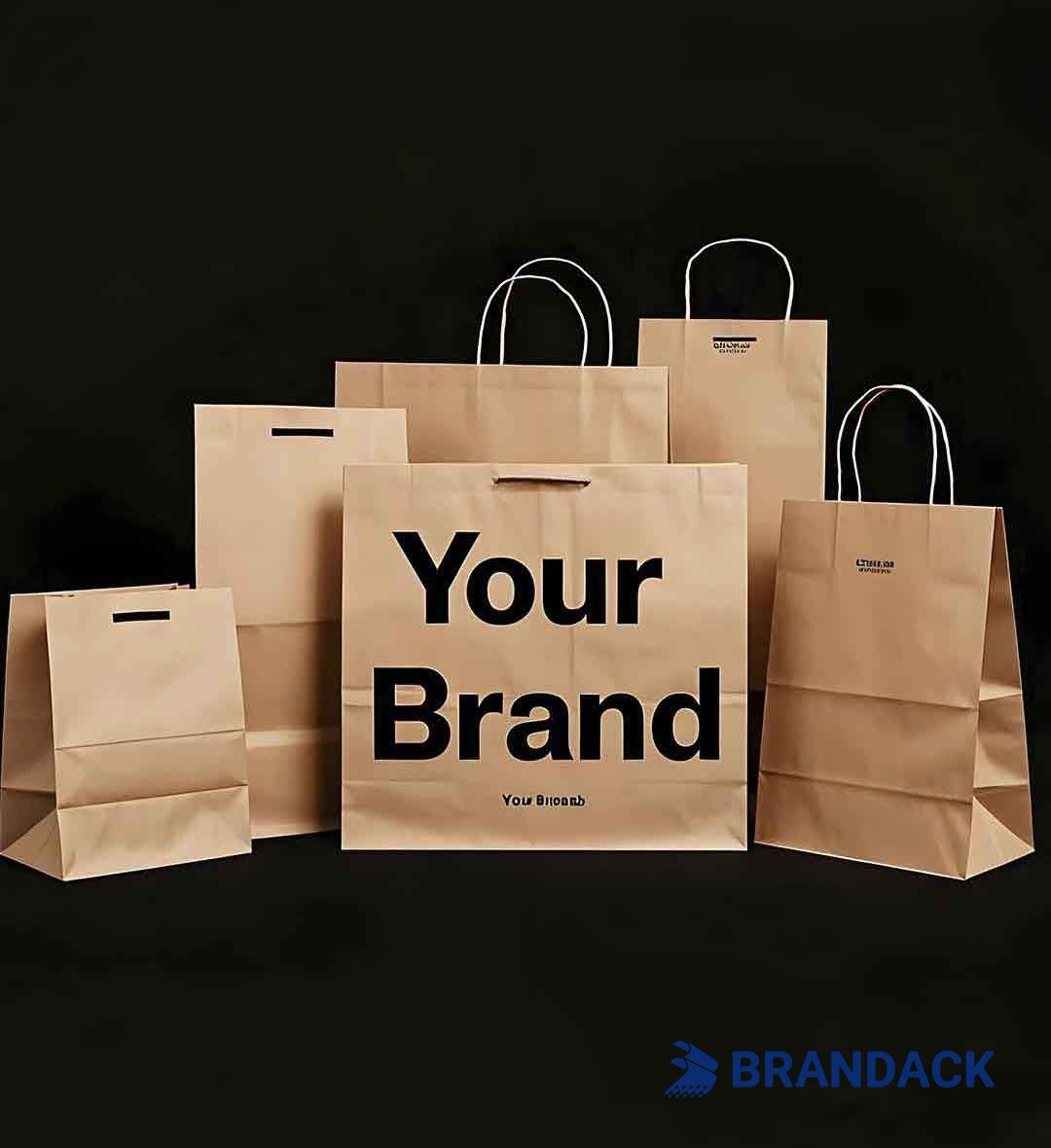 White Paper Bags Bulk Customized to Boost Your Brand