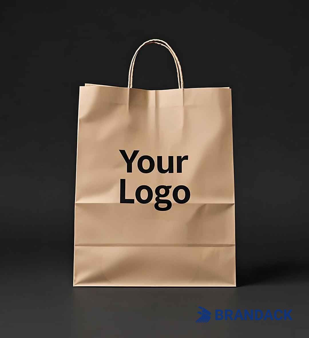 Custom Brown Kraft Paper Gift Bags and Packaging for Your Brand