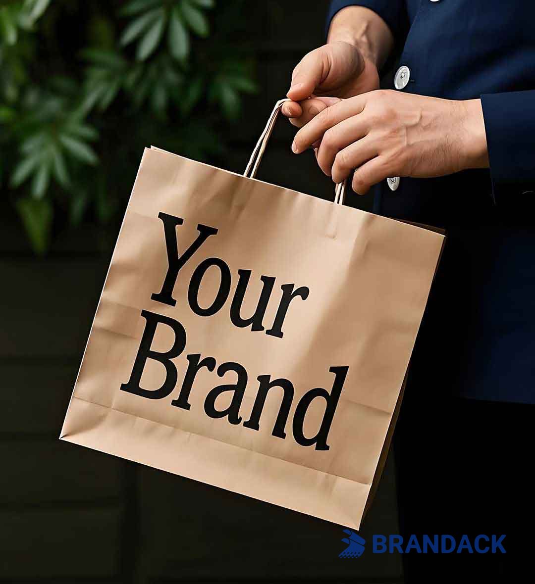 Custom Brown Kraft Paper Gift Bags and Packaging for Your Brand