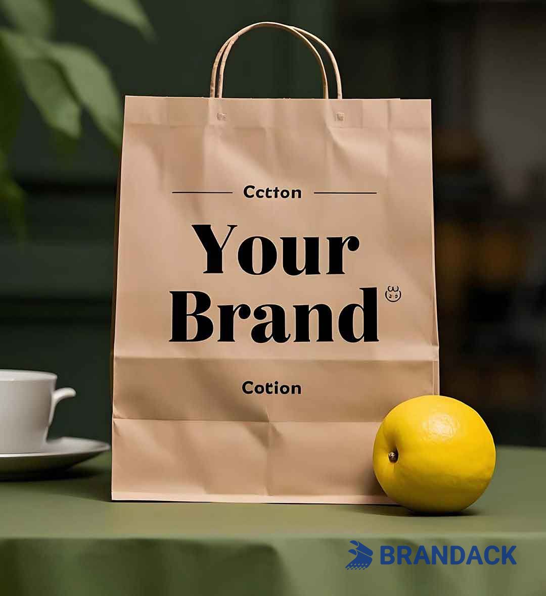 Custom Brown Kraft Paper Gift Bags and Packaging for Your Brand