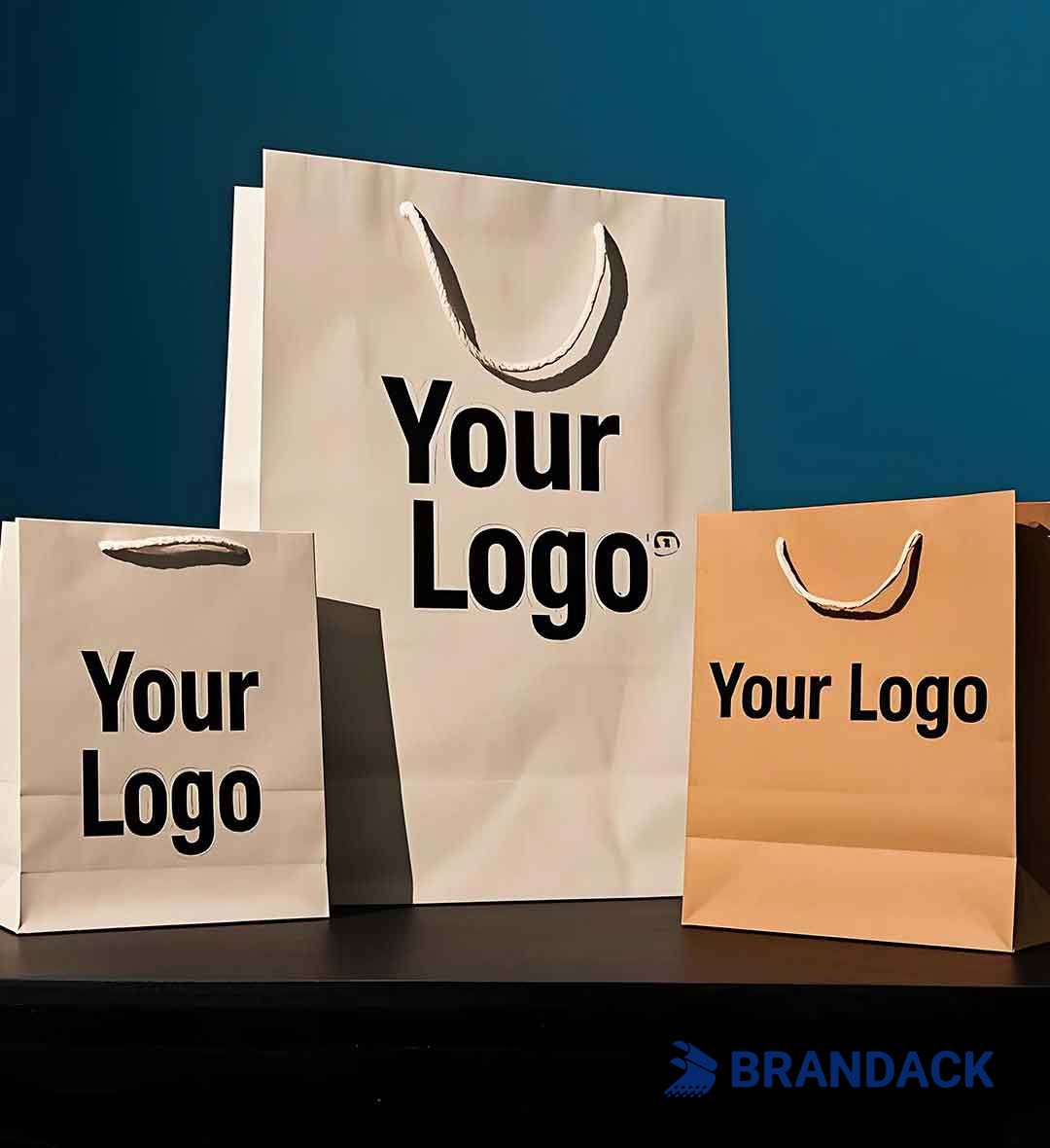 Custom Paper Shopping Bags and LOGO-Printed Paper Bags to Boost Branding