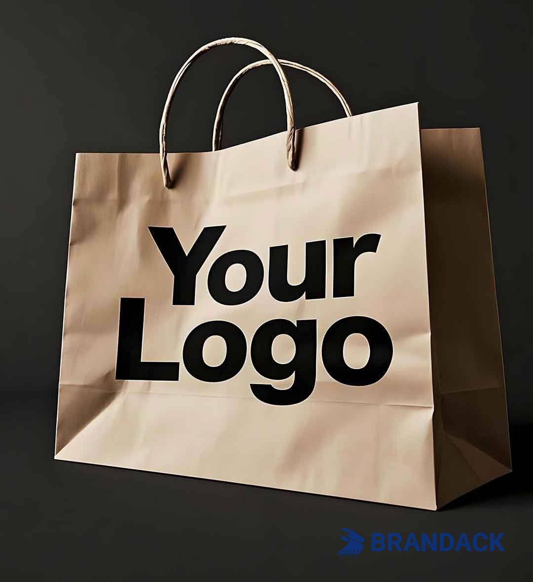 Custom Paper Shopping Bags and LOGO-Printed Paper Bags to Boost Branding