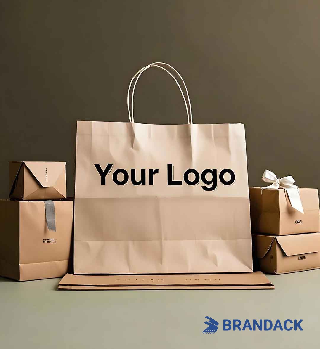 Custom Paper Shopping Bags and LOGO-Printed Paper Bags to Boost Branding
