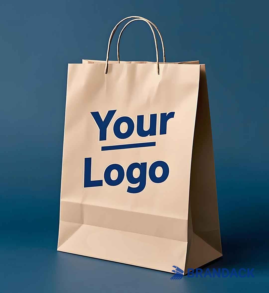 Custom Paper Shopping Bags and LOGO-Printed Paper Bags to Boost Branding