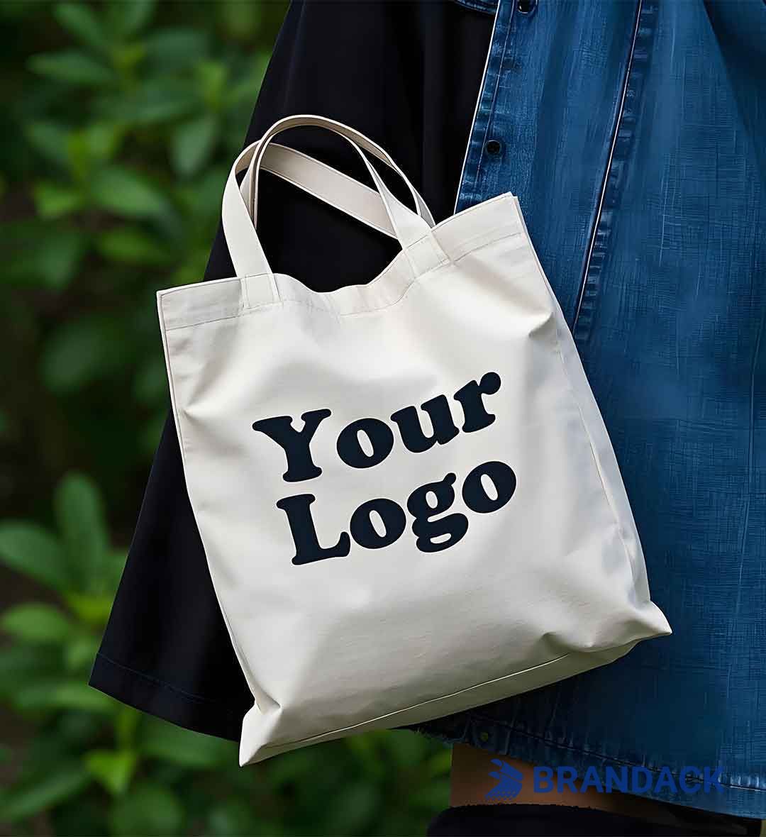 Custom Plastic Bag for Your Brand Personalised Shopper