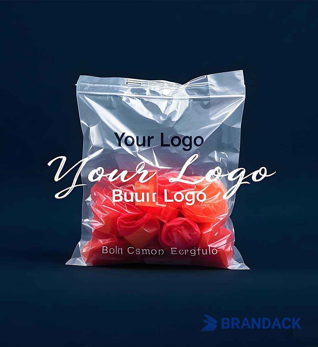 Bulk Custom Plastic Bags with Logo for Business to Boost Your Brand