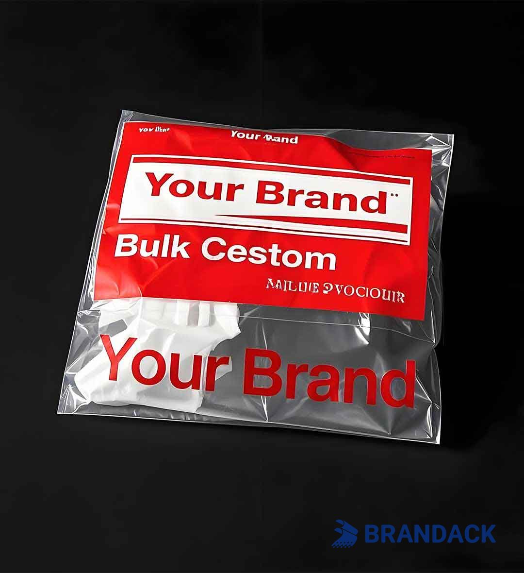 Bulk Custom Plastic Bags with Logo for Business to Boost Your Brand