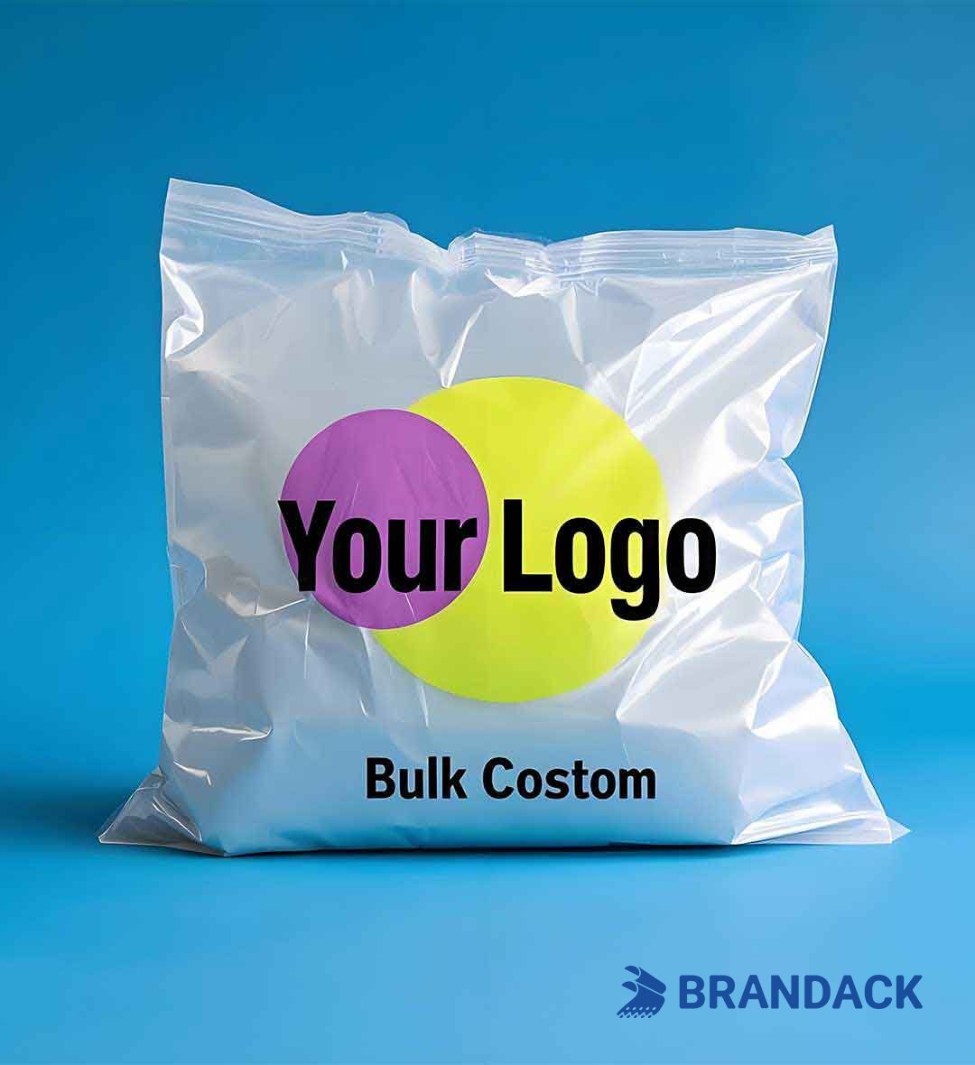 Bulk Custom Plastic Bags with Logo for Business to Boost Your Brand