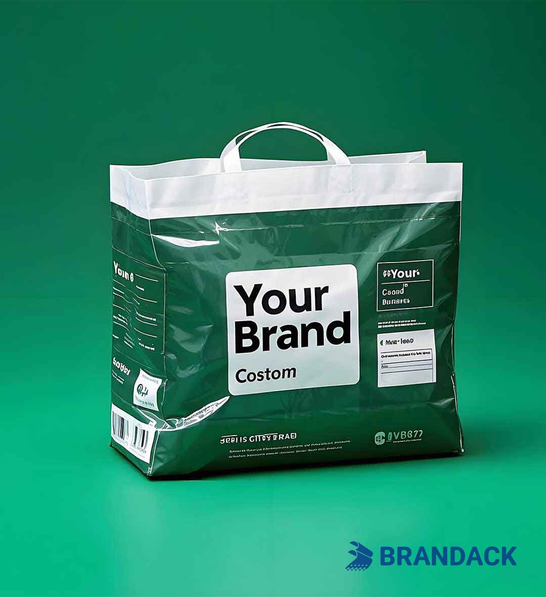 Custom Printed Plastic Shopping Bags for Growing Business