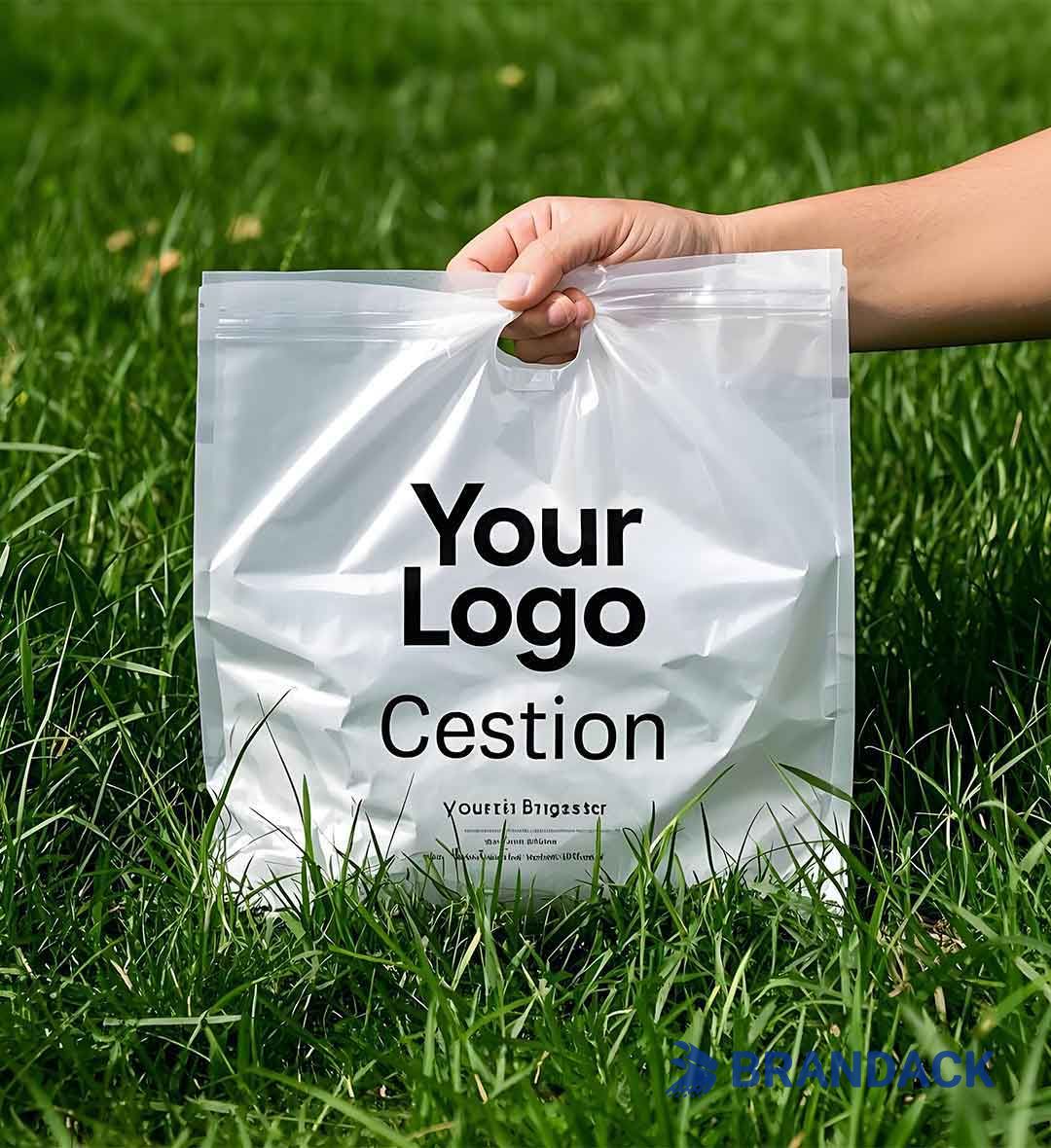 Custom Printed Plastic Shopping Bags for Growing Business