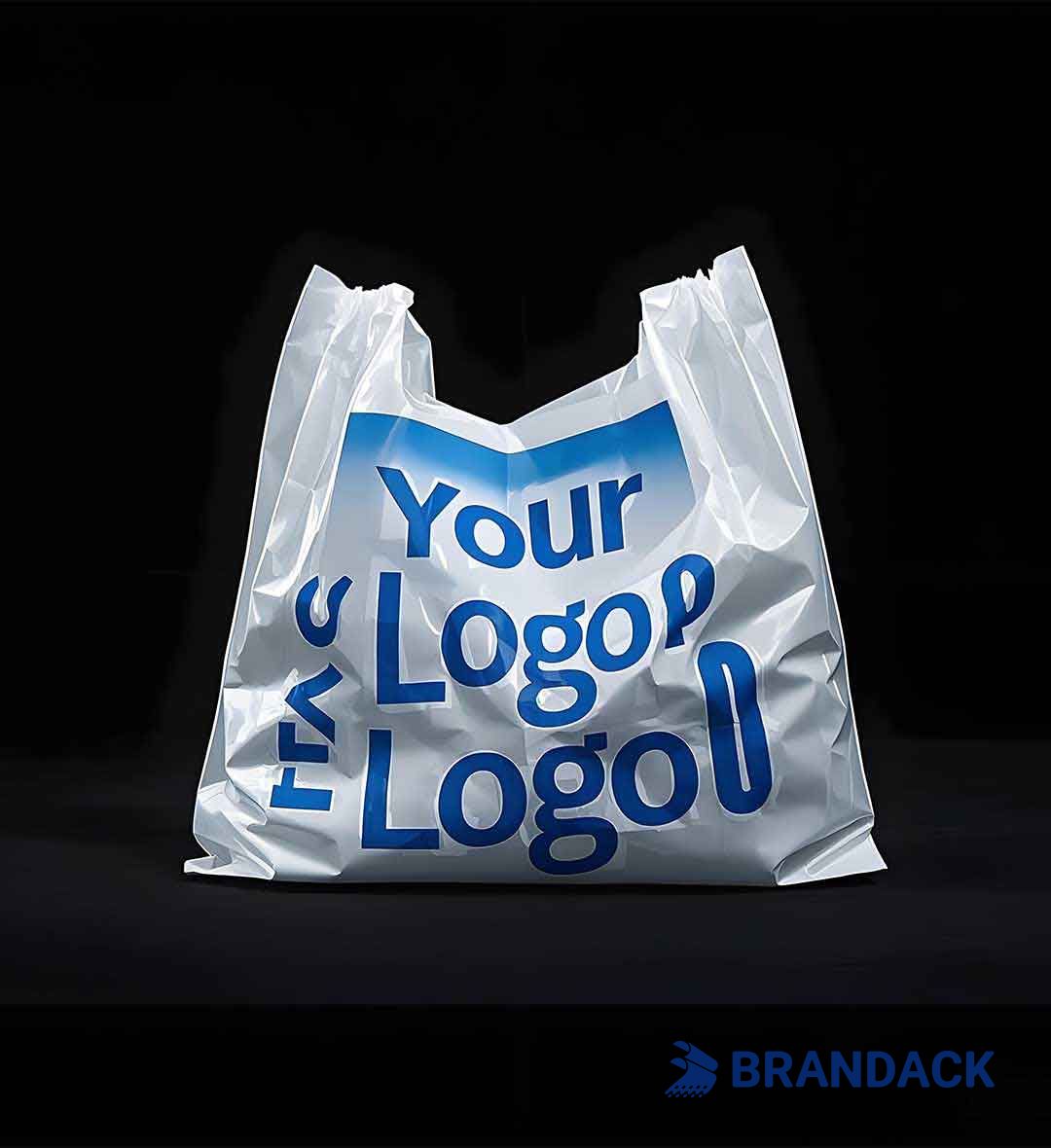 Custom Printed Plastic Shopping Bags for Growing Business