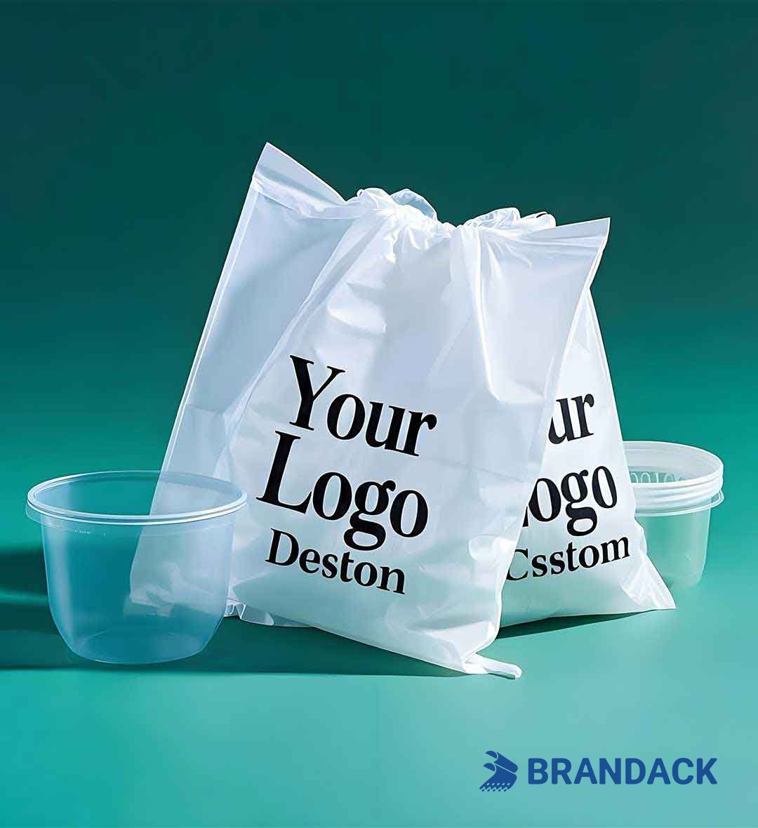 Custom Printed Plastic Shopping Bags for Growing Business