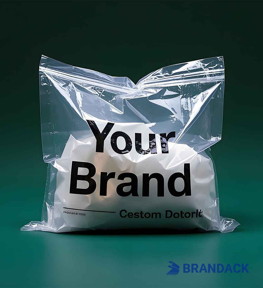 Custom Polypropylene Plastic Bags Customized with Logo