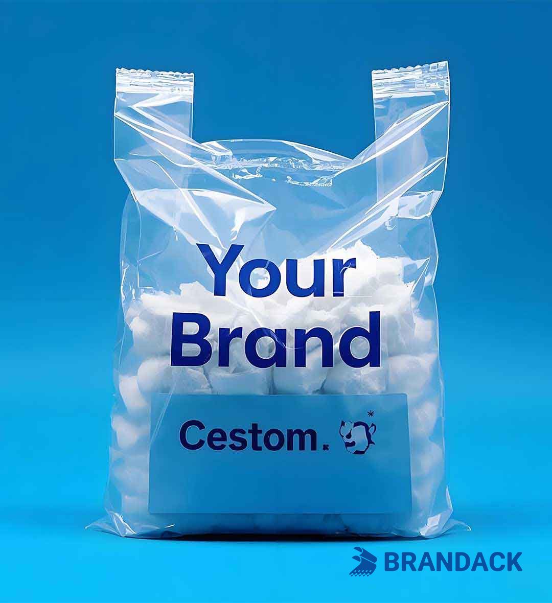 Custom Polypropylene Plastic Bags Customized with Logo
