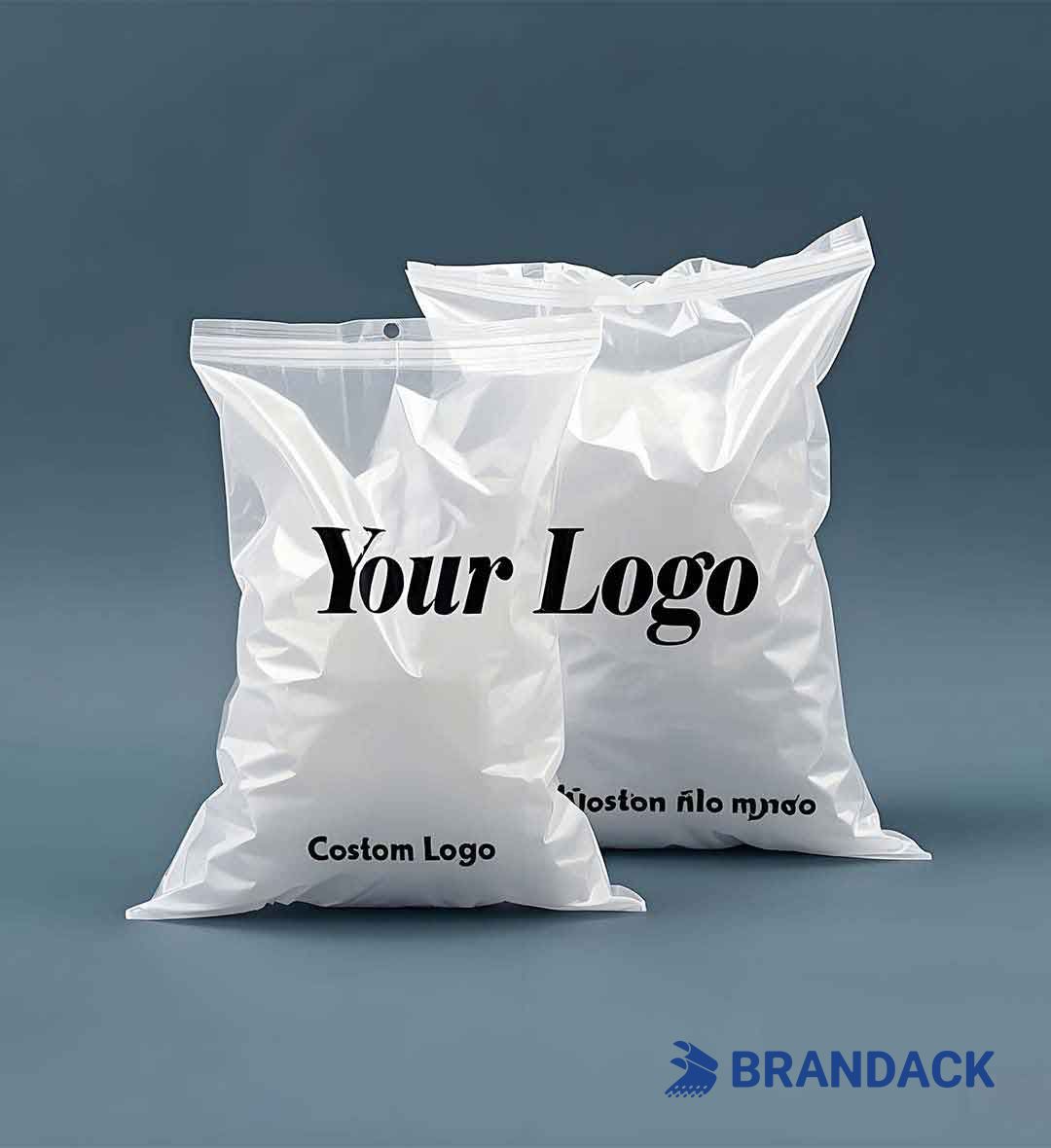 Custom Polypropylene Plastic Bags Customized with Logo