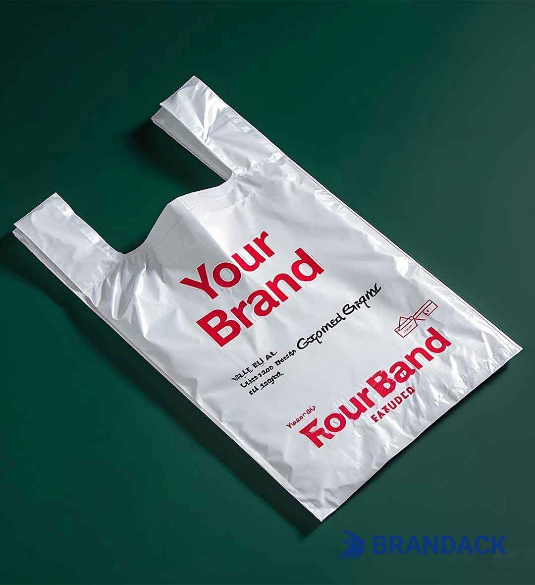 Custom Polypropylene Plastic Bags Customized with Logo