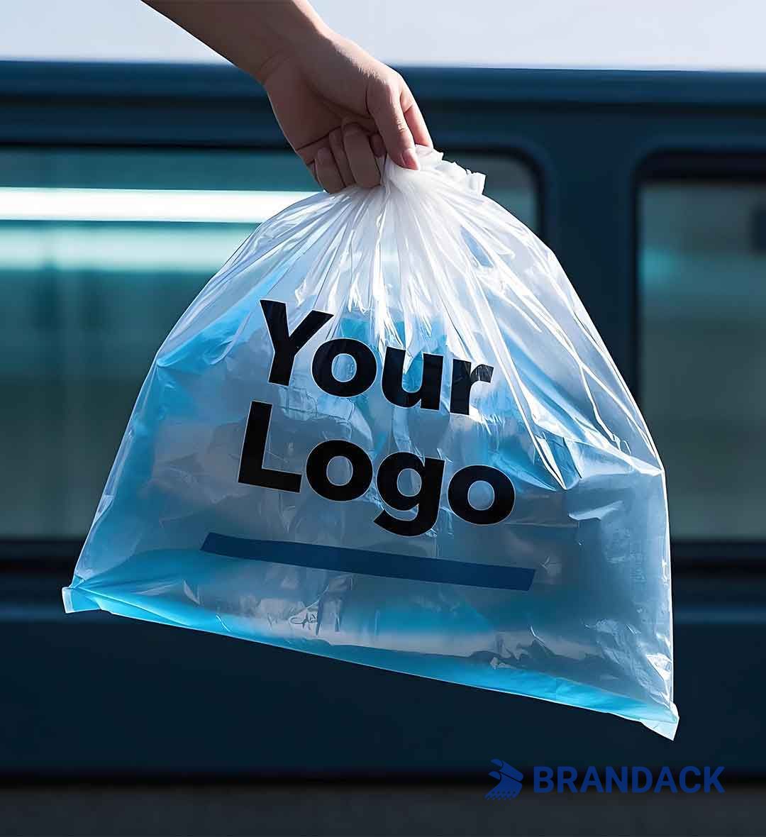 Printing Logo on Plastic Bags Supplier with Design Service for You