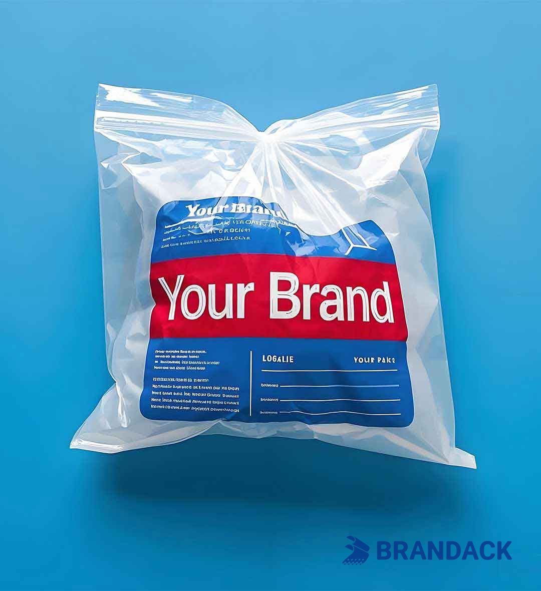 Printing Logo on Plastic Bags Supplier with Design Service for You