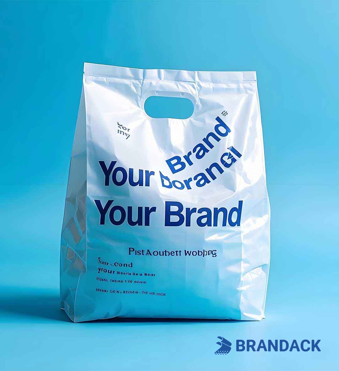 Printing Logo on Plastic Bags Supplier with Design Service for You