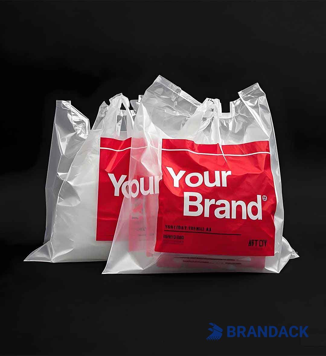 Printing Logo on Plastic Bags Supplier with Design Service for You