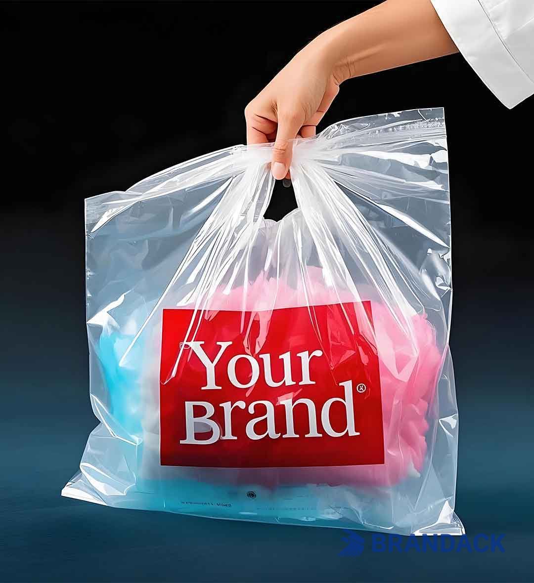 Printing Logo on Plastic Bags Supplier with Design Service for You