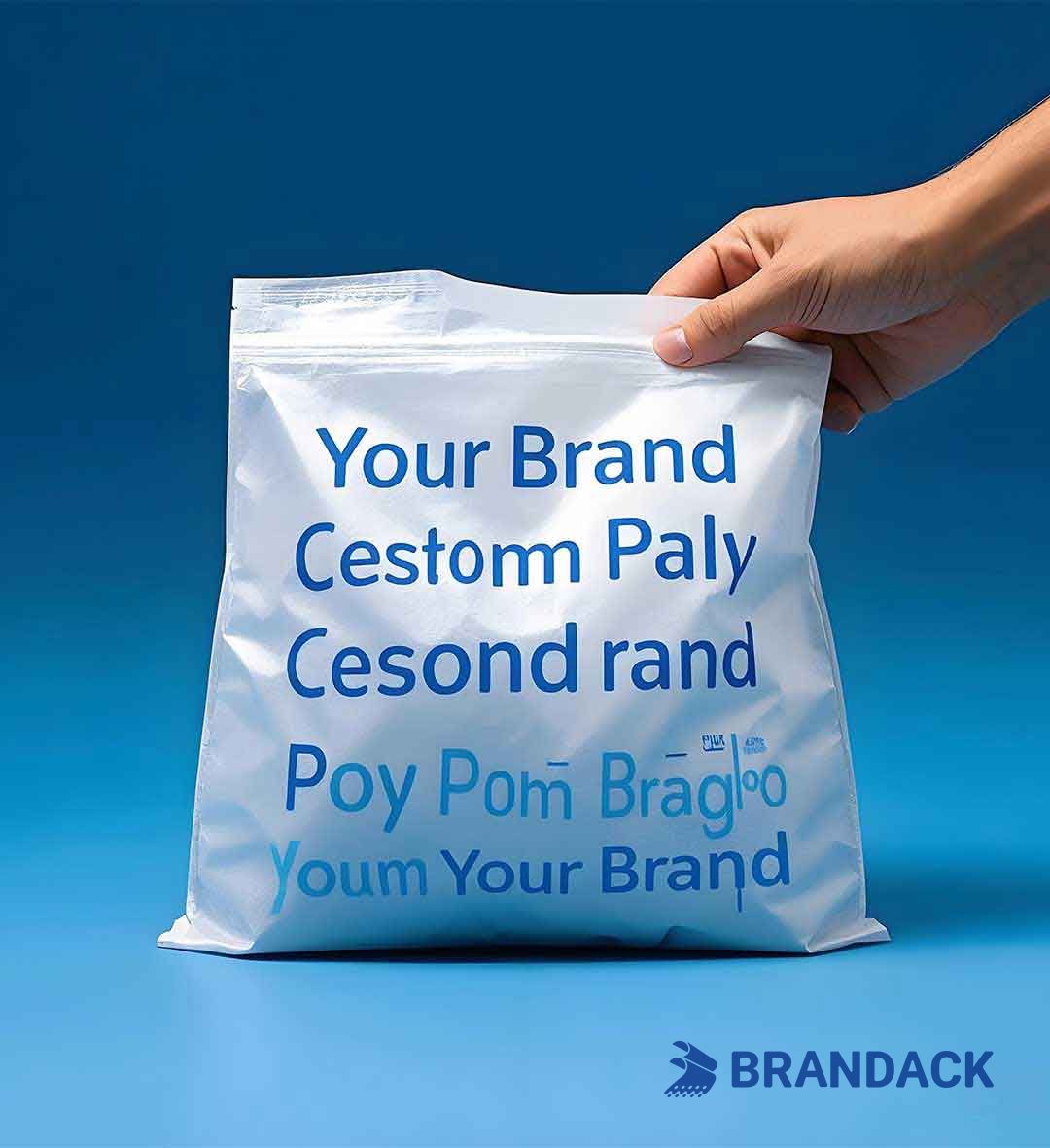 Custom Printed Poly Bags for Clothing and e-Commerce Package Shipping