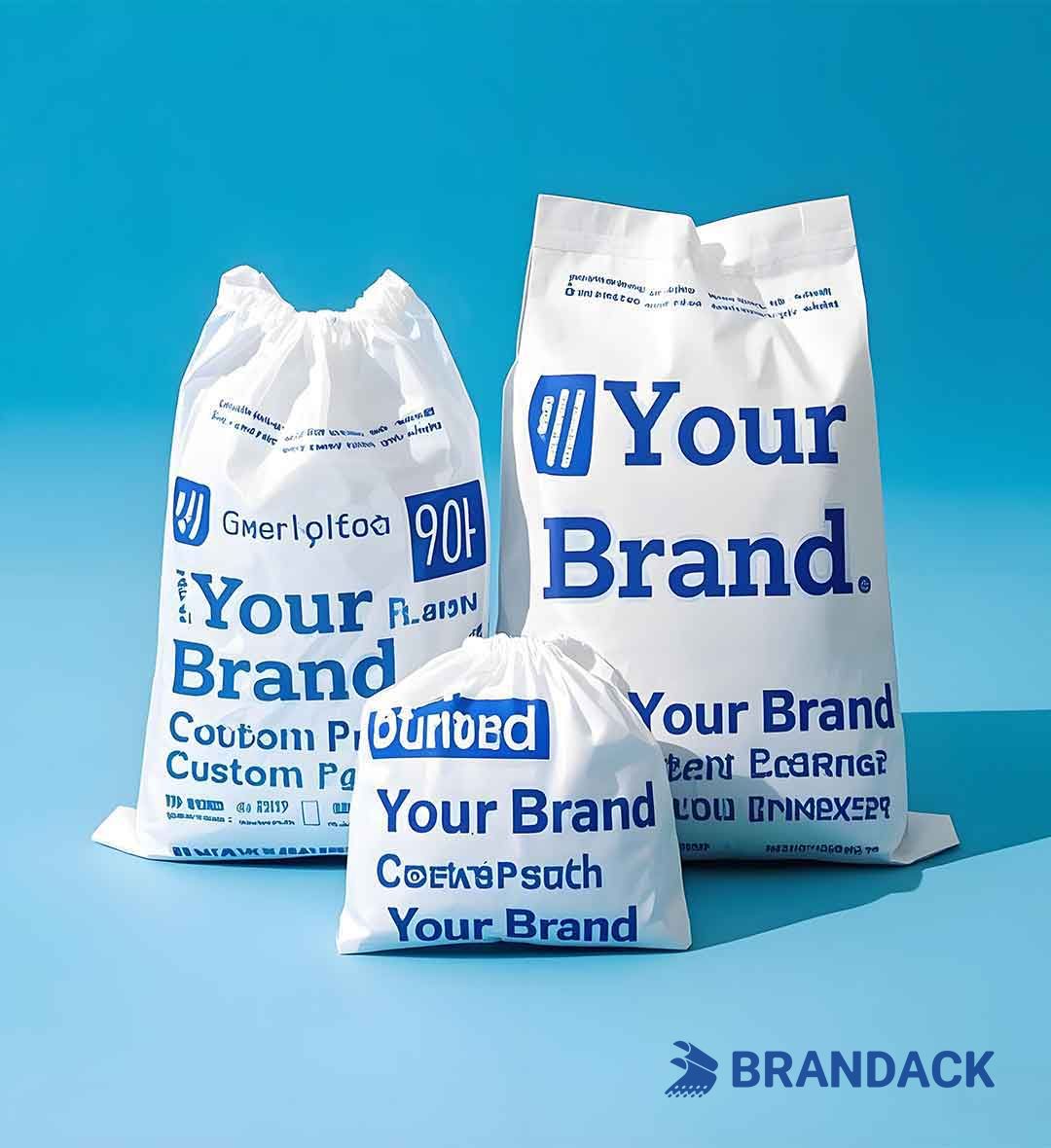 Custom Printed Poly Bags for Clothing and e-Commerce Package Shipping