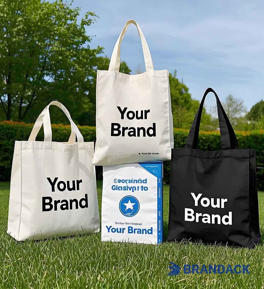 Custom Shopping Bags with Logo | Reusable Bag Factory Direct