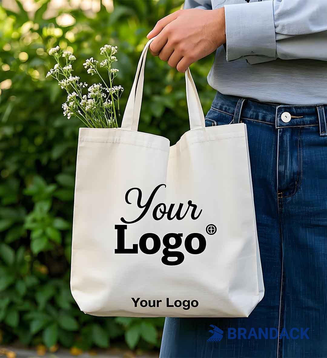 Personalized Shopping Bags with Logo| Customised Reusable Bag Factory