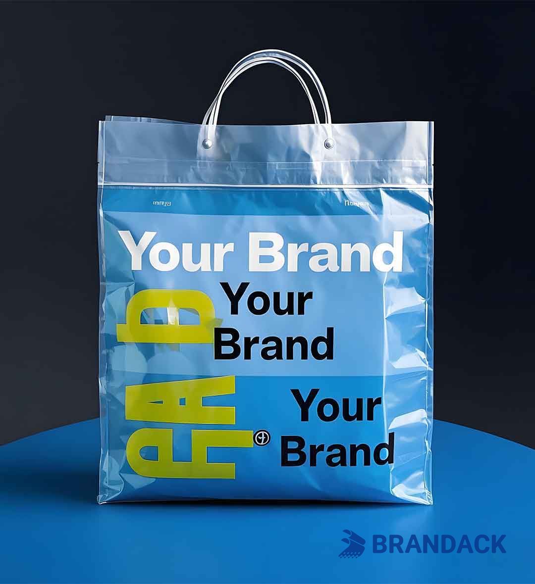 Custom Plastic Shopping Bags with Logo | Bulk Supply Bag Manufacturer