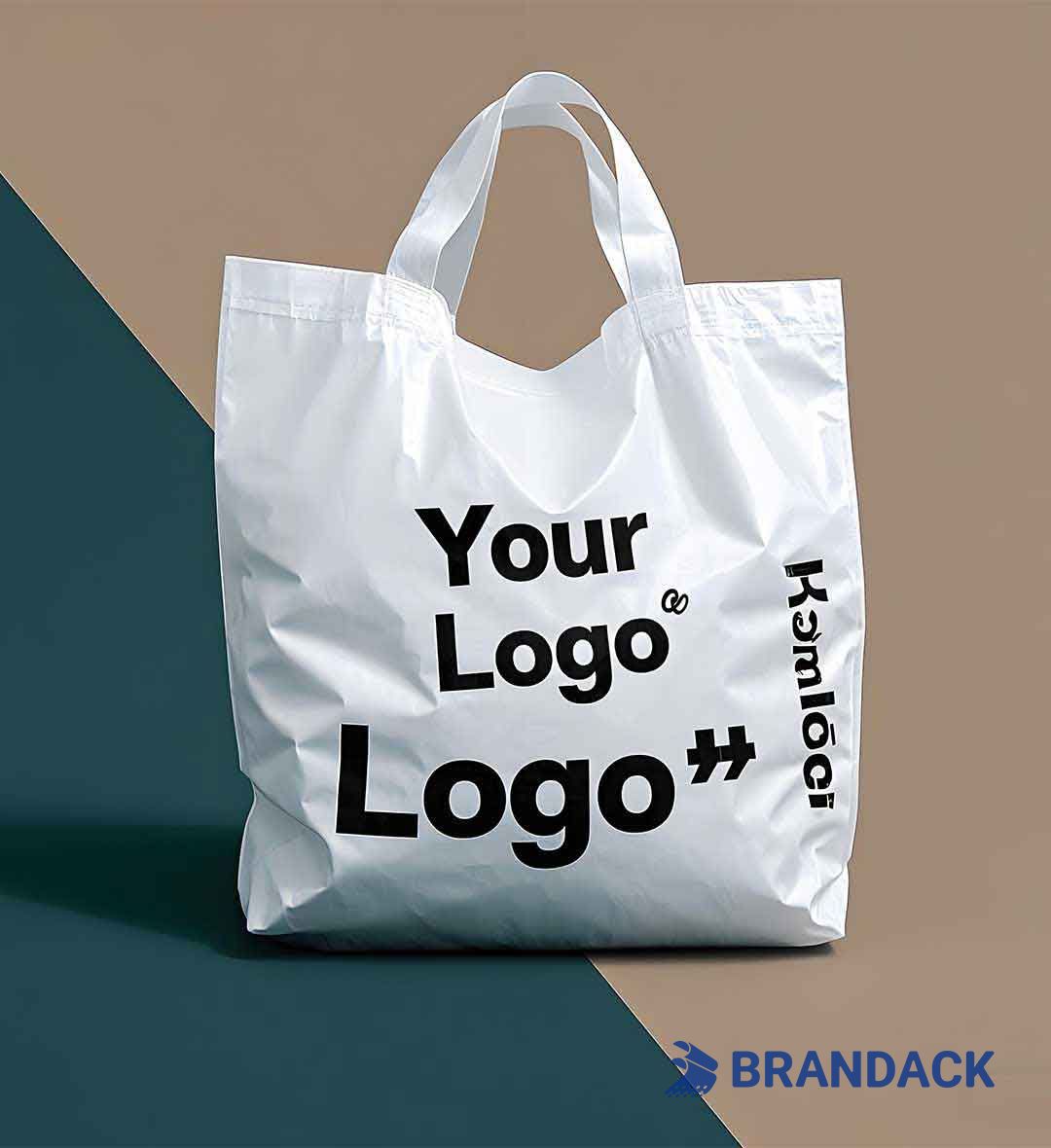Custom Plastic Shopping Bags with Logo | Bulk Supply Bag Manufacturer