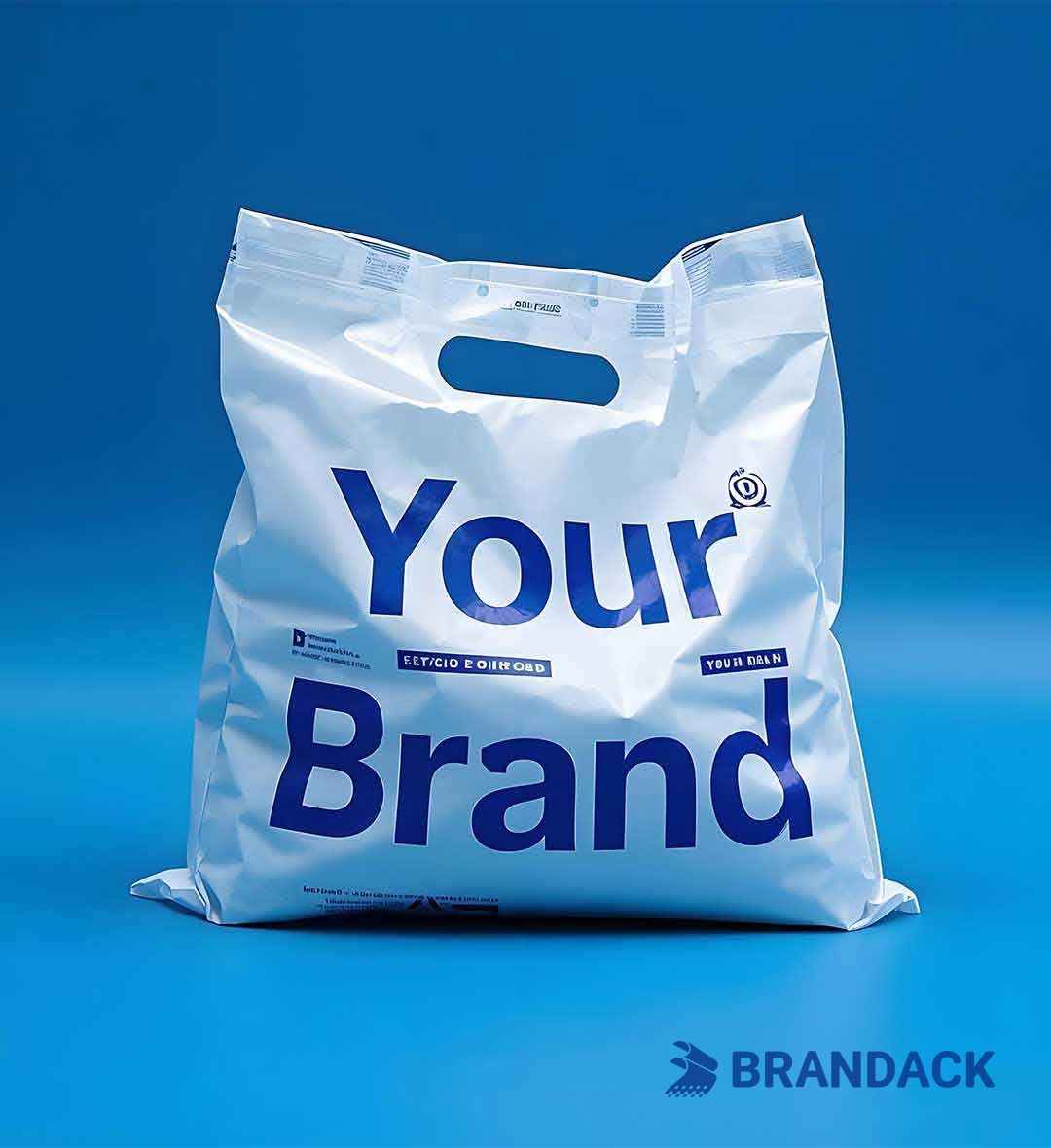 Custom Plastic Shopping Bags with Logo | Bulk Supply Bag Manufacturer