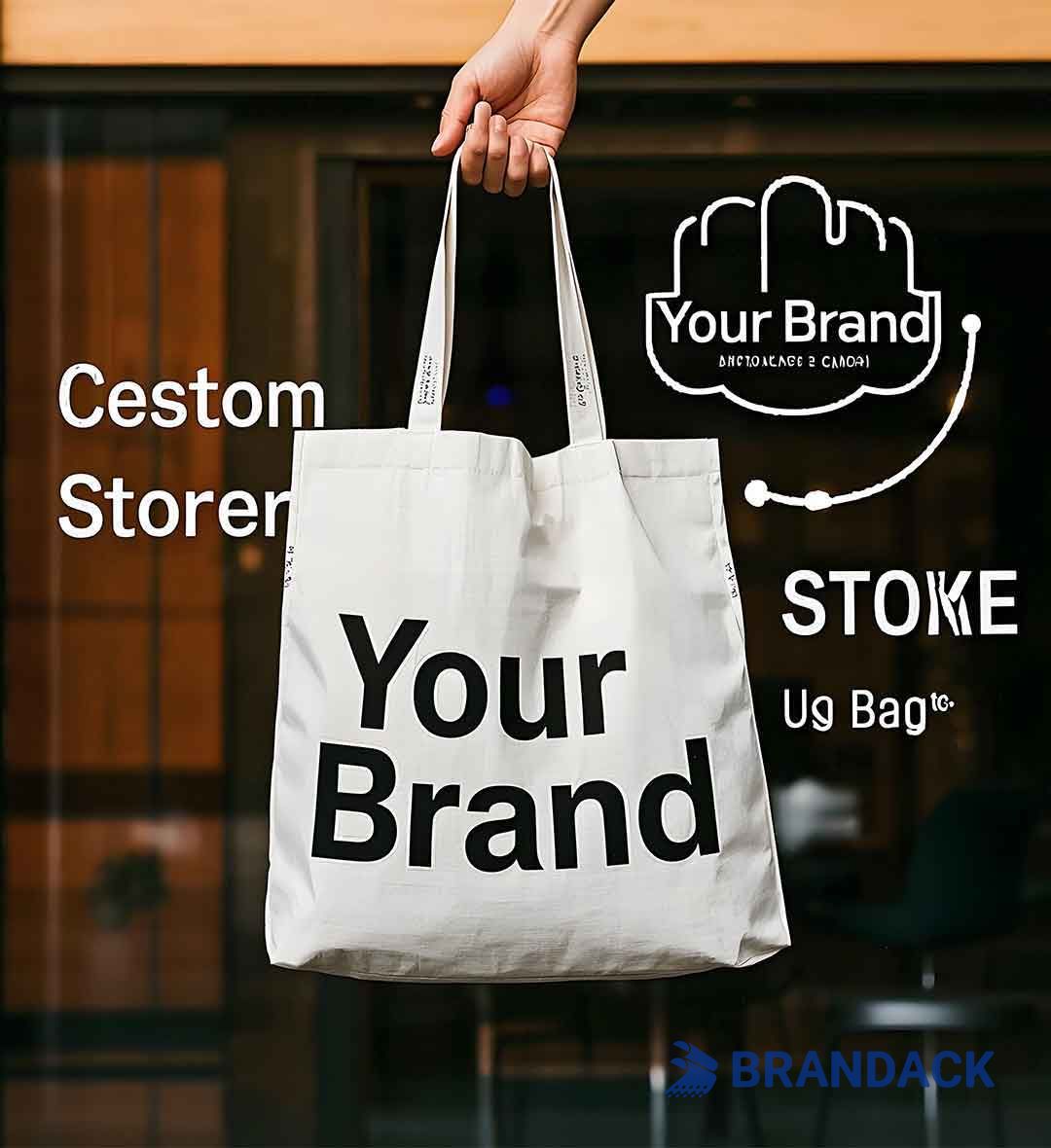 Custom Shopping Tote Bags| Branded Chain Retail Store Bag Supplier