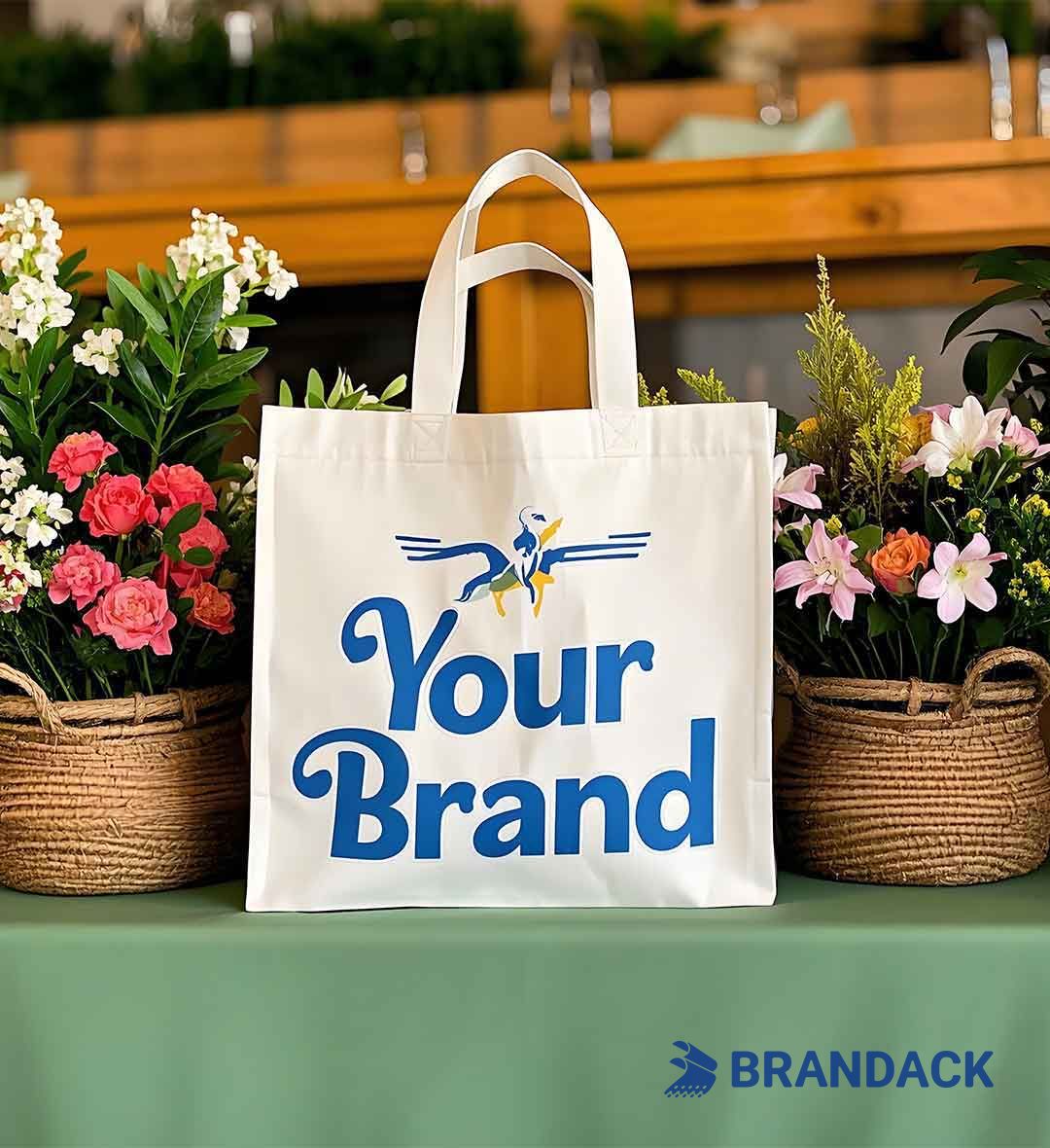 Custom Printed Shopping Bags with Logo for Brand and Growing Business